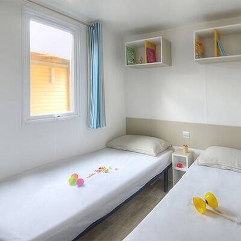 MOBILE HOME 6 people - Premium | 3 Bedrooms | 6 Pers. | Raised terrace