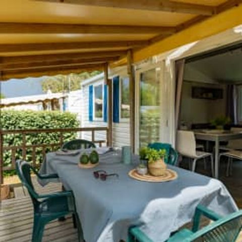 Stacaravan 6 personen - Cottage 6p 3ch ** (in het Frans)