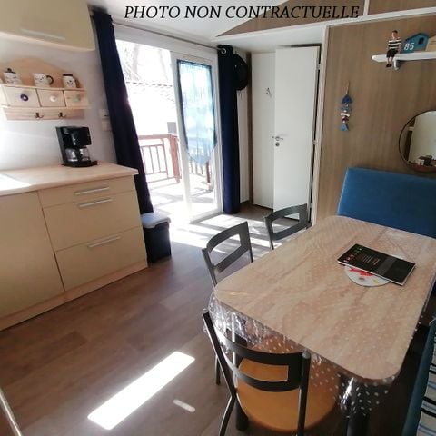 Mobile home 4 persons - Océane COMFORT -2 bedrooms 27m²- *Clim, terrace, TV*.
