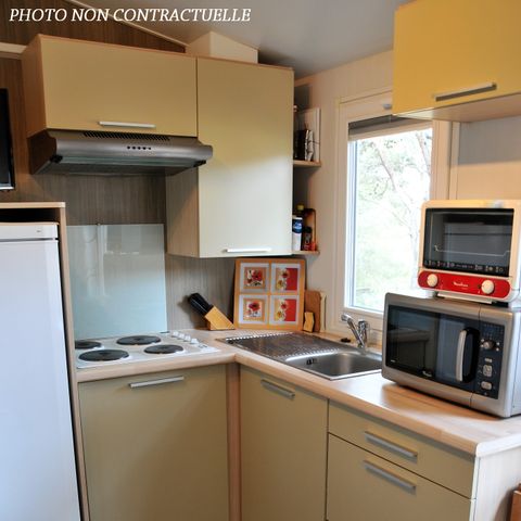 Mobile home 4 persons - Océane COMFORT -2 bedrooms 27m²- *Clim, terrace, TV*.