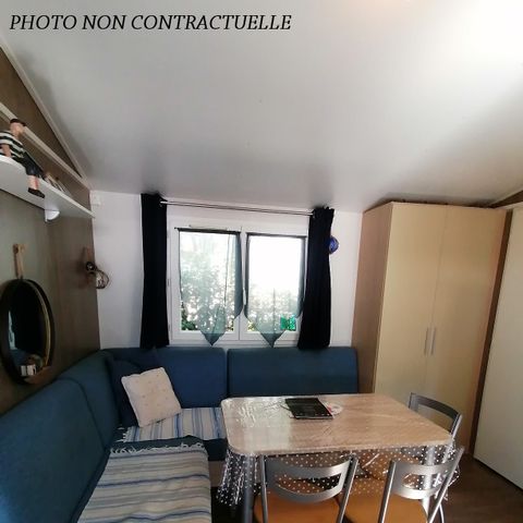Mobile home 4 persons - Océane COMFORT -2 bedrooms 27m²- *Clim, terrace, TV*.
