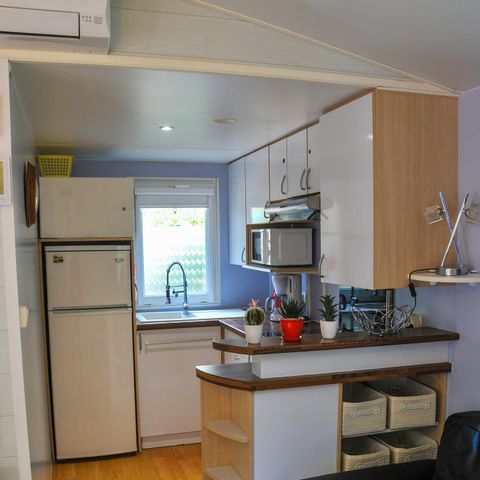 Mobile home 4 persons - Savanah COMFORT -2 bedrooms 30m²- *Clim, terrace, TV*.