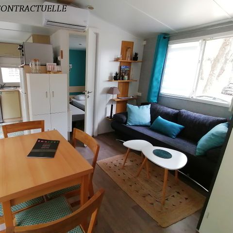Mobile home 6 persons - Grand Large CONFORT -2 bedrooms 30m²- *Clim, terrace, TV*.