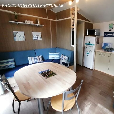 Mobile home 6 persons - Tribord CONFORT -3 bedrooms 32m²- *Clim, terrace, TV* *Clim, terrace, TV* *Clim, terrace, TV* *Clim, terrace, TV