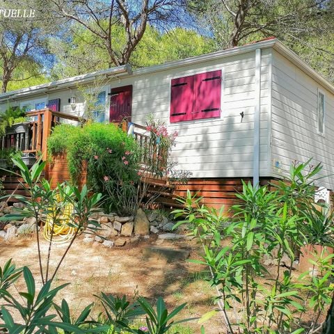 Mobile home 6 persons - Madison PREMIUM -2 bedrooms 40m²- *Clim, terrace, TV*.