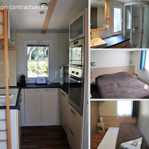 Mobile home 6 persons - Charleston PREMIUM -2 rooms 40m²- *Clim, terrace, TV* *Clim, terrace, TV* *Clim, terrace, TV* *Clim, terrace, TV