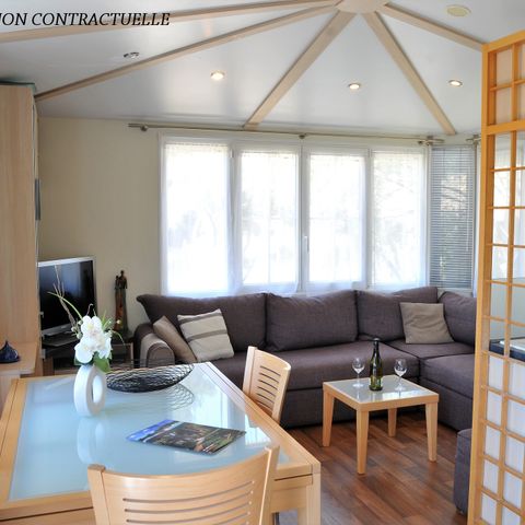 Mobile home 6 persons - Charleston PREMIUM -2 rooms 40m²- *Clim, terrace, TV* *Clim, terrace, TV* *Clim, terrace, TV* *Clim, terrace, TV