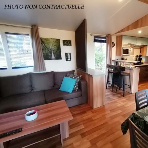Mobile home 6 persons - Manado PREMIUM -2 bedrooms 40m²- *Clim, terrace, TV*, TV*.