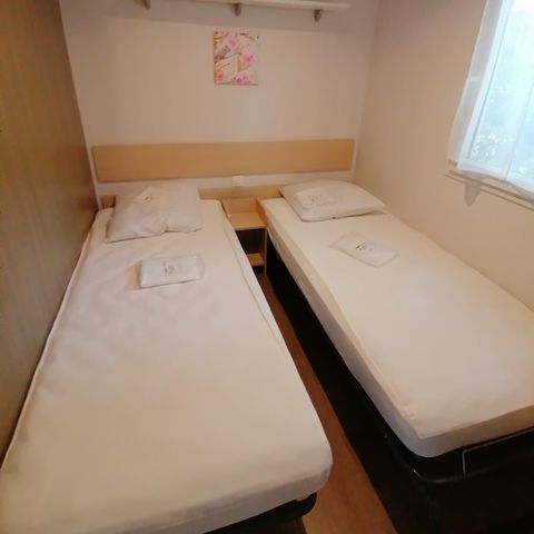 BUNGALOW 6 personnes - Blueberry 3  PREMIUM -2 chambres 40m²- *Clim, terrasse, TV*