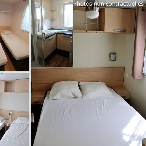 MOBILE HOME 6 people - Blueberry 3  PREMIUM – 2 bedrooms, 40m² – *Air conditioning, terrace, TV*