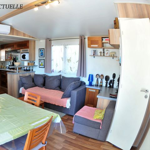 MOBILE HOME 4 people - Sumba  COMFORT – 2 bedrooms, 32m² – *Air conditioning, terrace, TV*