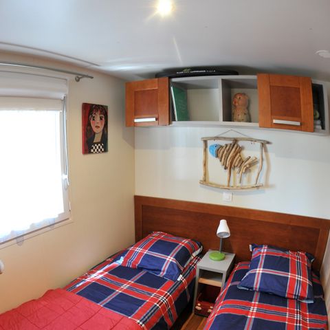 BUNGALOW 4 personnes - Sumba  CONFORT -2 chambres 32m²- *Clim, terrasse, TV*