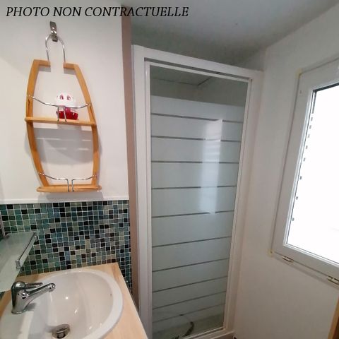 MOBILHOME 4 personnes - Grand Large CONFORT -2 chambres 30m²- *Clim, terrasse, TV*