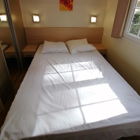 BUNGALOW 4 personnes - Blueberry  PREMIUM -2 chambres 32m²- *Clim, terrasse, TV*