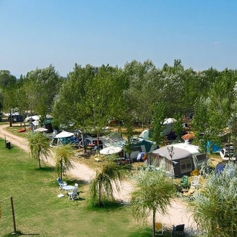 Stellplatz - Gold Zelt 65/125 m²