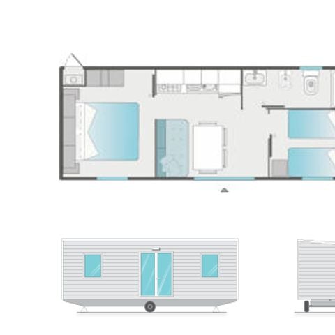 Lodge 4 persons - Lodge Comfort Maremma