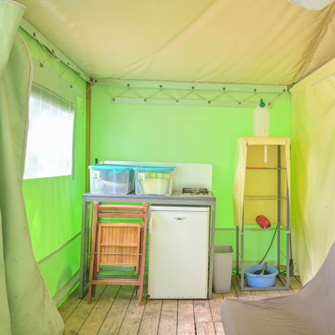 Bungalowtent 4 personen - STANDAARD zonder sanitair