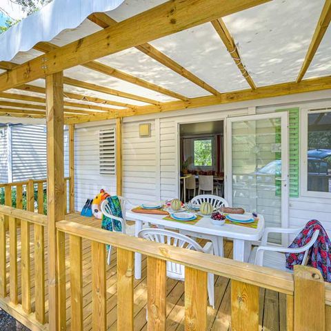 Mobile home 4 persons - CONFORT - 26m² (2 bedrooms + air conditioning)
