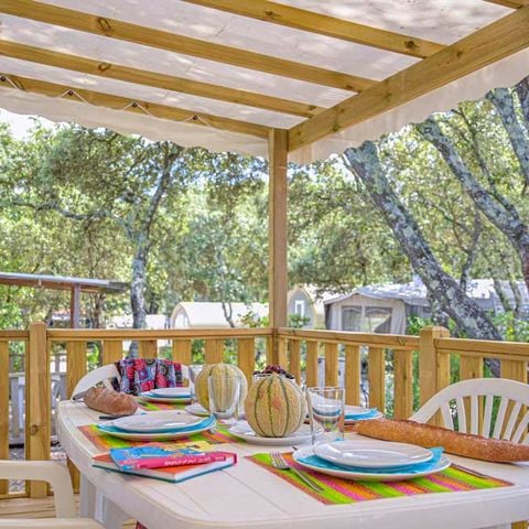 CASA MOBILE 4 persone - CONFORT - 26m² (2 camere + aria condizionata)