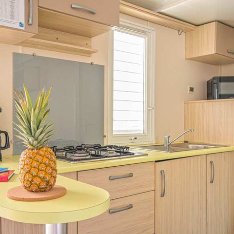 Mobile home 4 persons - CONFORT - 26m² (2 bedrooms + air conditioning)