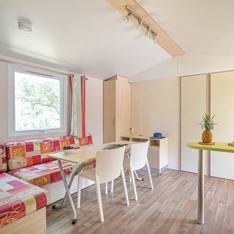 MOBILHOME 4 personnes - CONFORT - 26m² (2 chambres + climatisation)