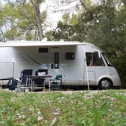 PLOT - Pitch package Comfort** (with 10A electricity) - car, tent, caravan or camper van