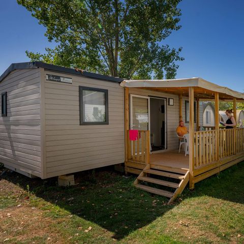 Mobile home 6 persons - Comfort | 2 Bedrooms | 4/6 Pers | Raised terrace | Air conditioning