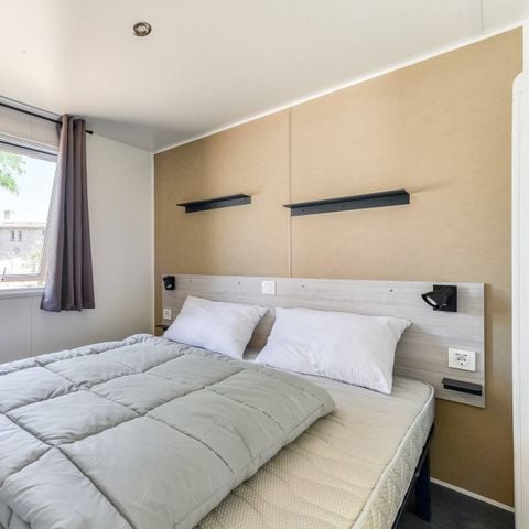 Stacaravan 5 personen - Premium | 2 Slaapkamers | 5 Pers | Verhoogd terras | Airconditioning