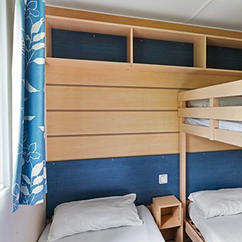 Mobile home 6 persons - Mobile-home | Comfort | 3 Bedrooms | 6 Pers. | Raised terrace