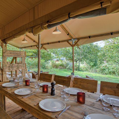 Zelt 8 Personen - Safari Lodge