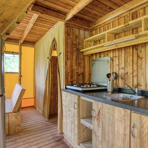 Tent 8 personen - Safari Lodge