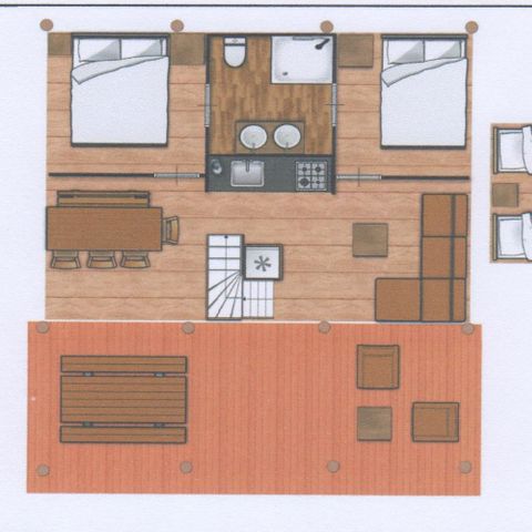 TENT 8 people - Safari Lodge