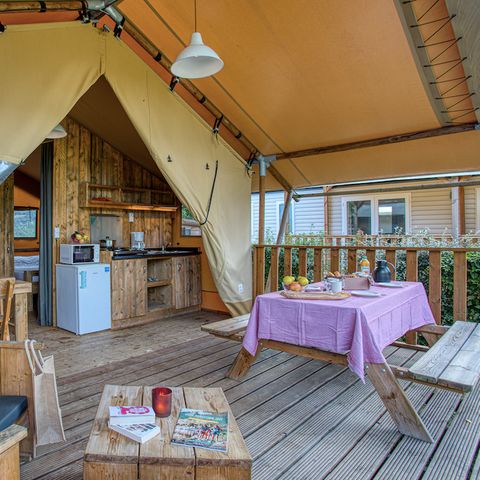 Tenda 4 persone - Legno