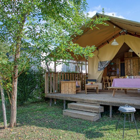 TENDA DA CAMPEGGIO 4 persone - Legno