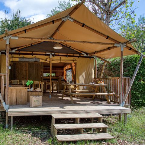 Tenda 5 persone - Legno
