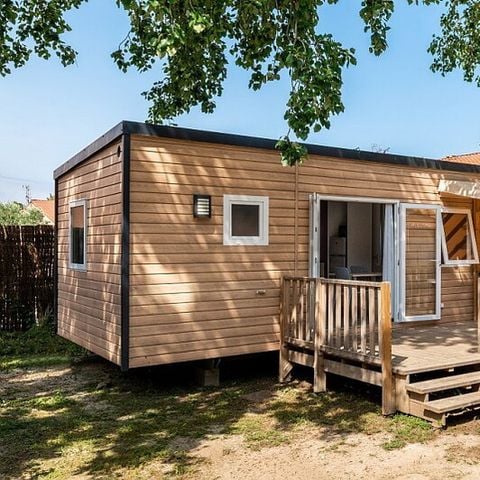 MOBILHOME 5 personnes - Mobil-home | Comfort XL | 2 Ch. | 5 Pers. | Terrasse surélevée | Clim.