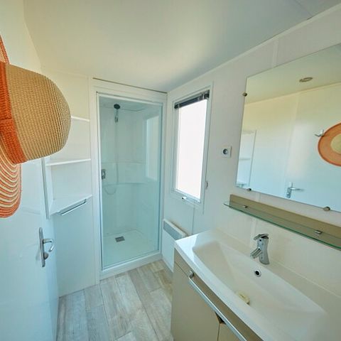 MOBILHOME 5 personnes - Mobil-home | Comfort XL | 2 Ch. | 5 Pers. | Terrasse surélevée | Clim.