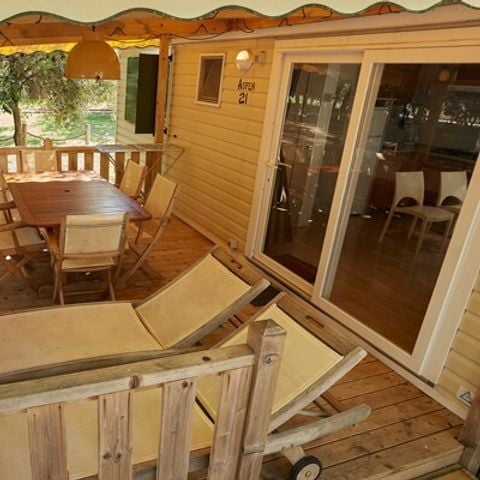 MOBILHOME 5 personnes - Mobil-home | Classic XL | 2 Ch. | 5 Pers. | Terrasse surélevée