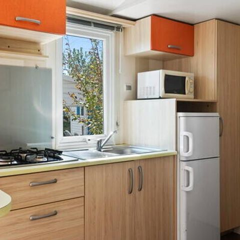 MOBILHOME 5 personnes - Mobil-home | Classic | 2 Ch. | 5 Pers. | Terrasse surélevée | Clim.
