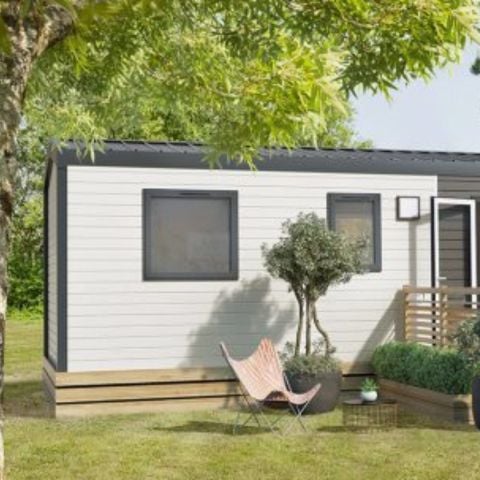 MOBILHOME 6 personnes - 32m² - 3 chambres + terrasse semi couverte 22 m²