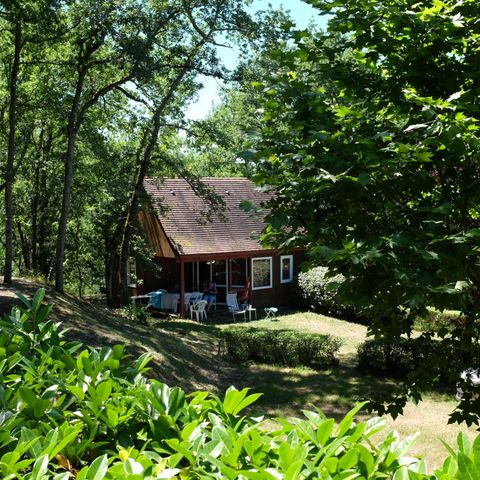 CHALET 2 personas - Madera con TV