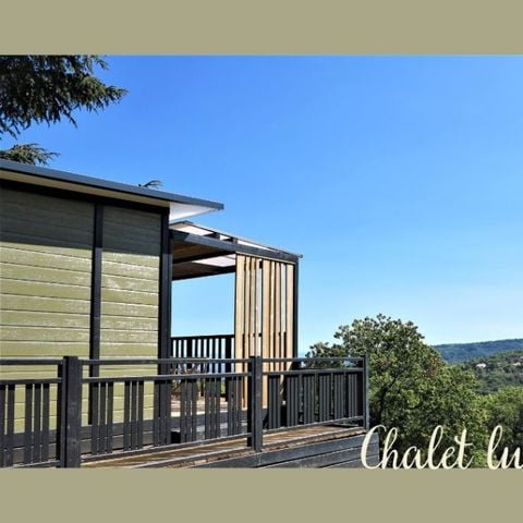 Chalet 5 personen - Premium - Jacuzzi en uitzicht op de bergen