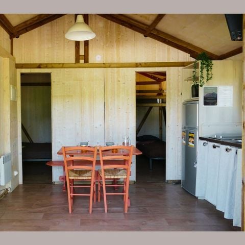 BUNGALOW TOILÉ 5 personnes - Cabane nature