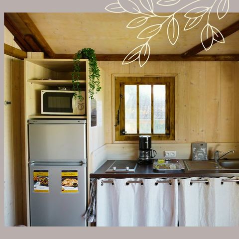 Bungalowtent 5 personen - Natuurhut