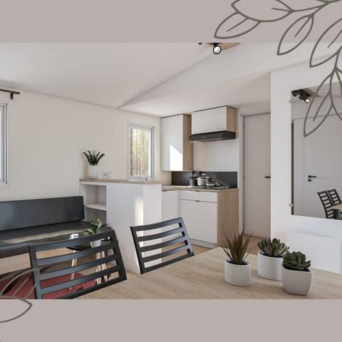 BUNGALOW 6 personnes - Mobil-home Montrognon XL