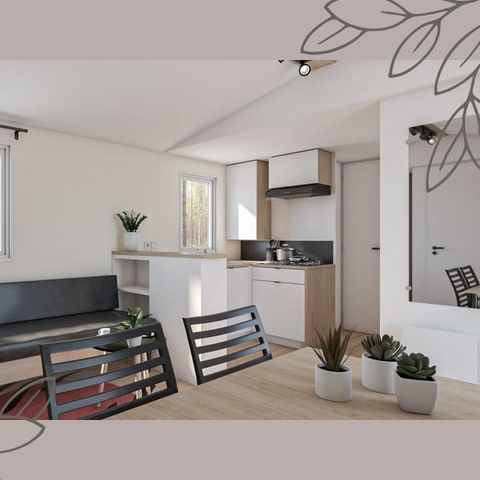 CASA MOBILE 6 persone - Casa mobile Montrognon XL
