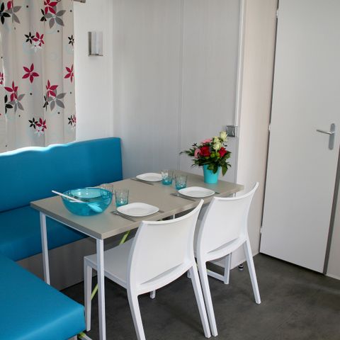 Stacaravan 6 personen - 4/6 persoons stacaravan