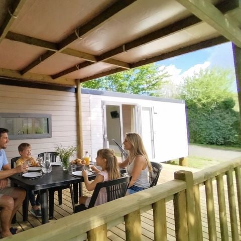 Stacaravan 4 personen - Stacaravan BAHIA - 2 kamers 33m² - Frankrijk