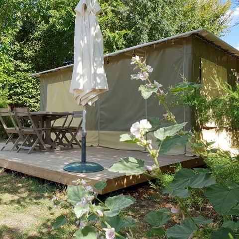 Bungalowzelt 4 personen - Zeltbungalow - ohne Sanitäranlagen - 20m² 4 pers