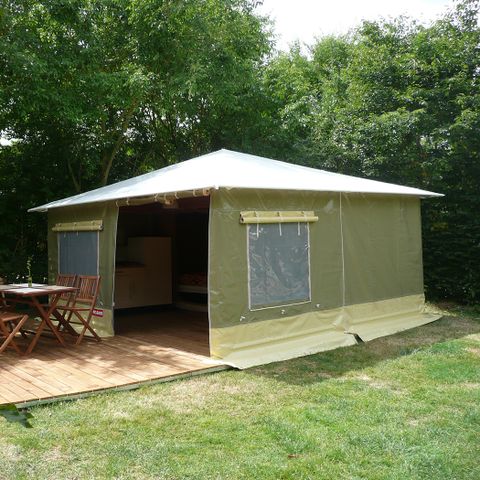 Bungalowzelt 4 personen - Zeltbungalow - ohne Sanitäranlagen - 20m² 4 pers